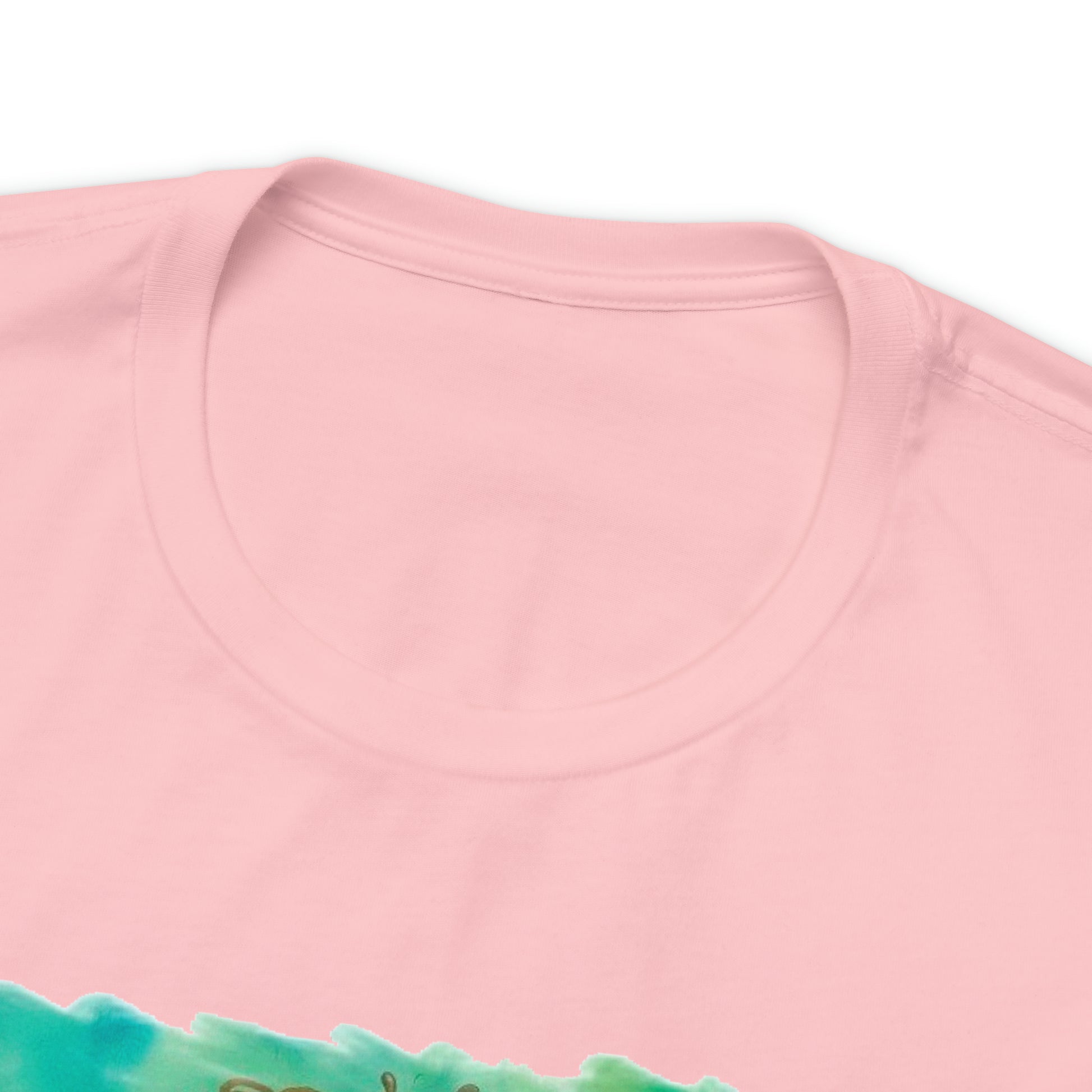 OCEAN DREAMER Mermaid Tropical Beach Jersey Short Sleeve Tee - OCEANE