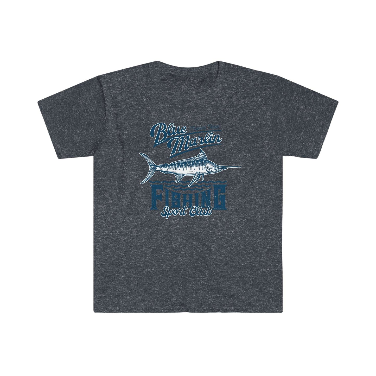 BLUE MARLIN TROPICAL FISHING SPORT Men's Softstyle T-Shirt - OCEANE