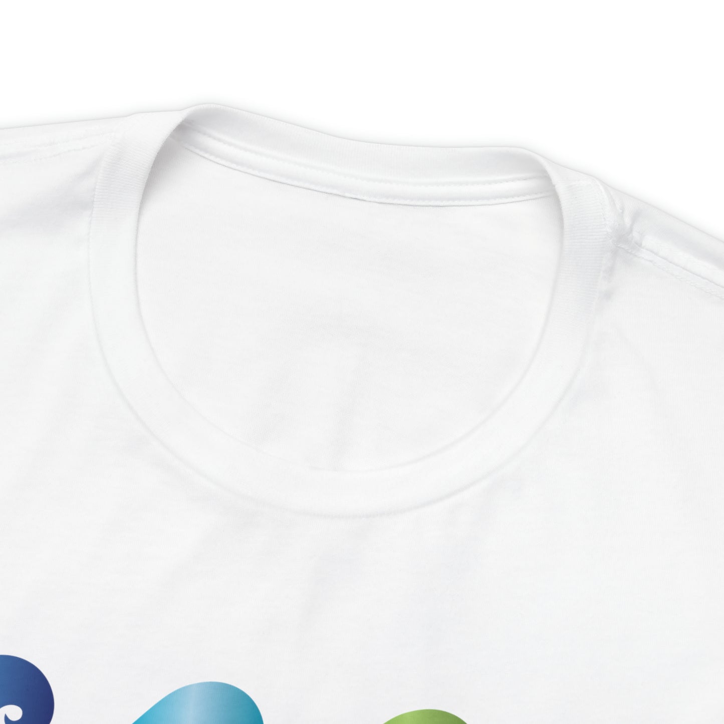 COLOR WAVE Unisex Jersey Short Sleeve Tee - OCEANE