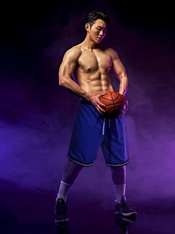 Leisure Sports Shorts Men's Speed Outdoor Fitness Basketball Quarter Pants