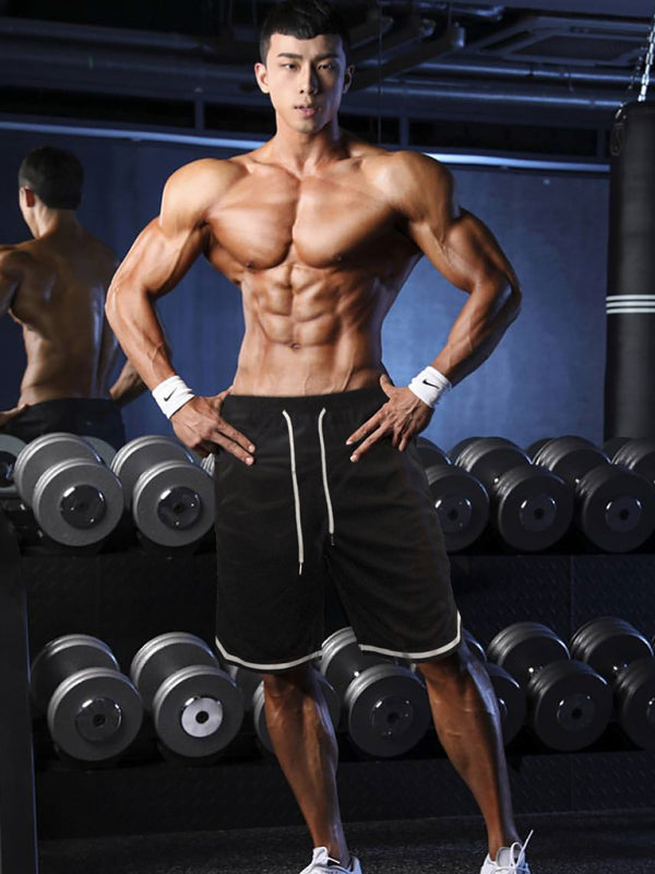 Leisure Sports Shorts Men's Speed Outdoor Fitness Basketball Quarter Pants