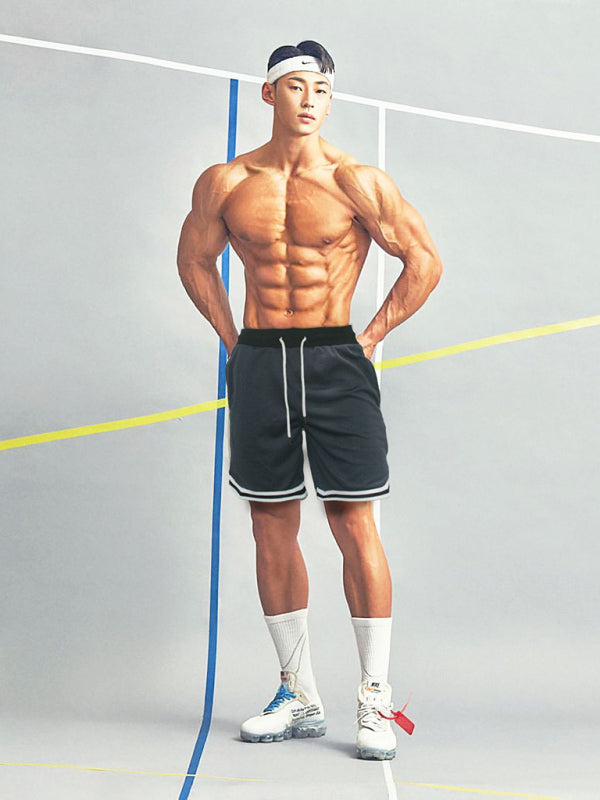 Leisure Sports Shorts Men's Speed Outdoor Fitness Basketball Quarter Pants