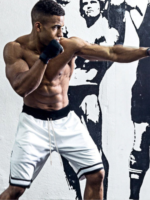 Leisure Sports Shorts Men's Speed Outdoor Fitness Basketball Quarter Pants