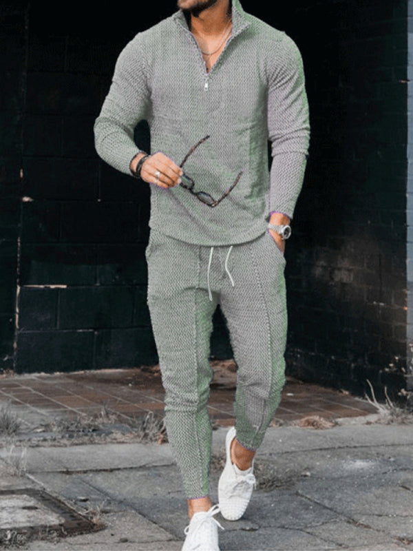 Men's Sweater & Joggers Matching 2-piece Sets - OCEANE