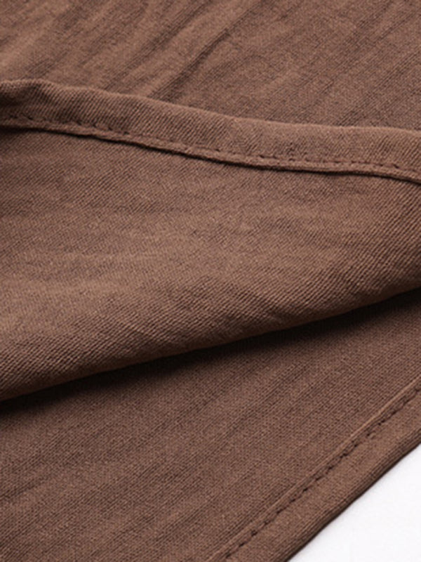 New casual solid color flared wide-leg pants~7 colors to choose!