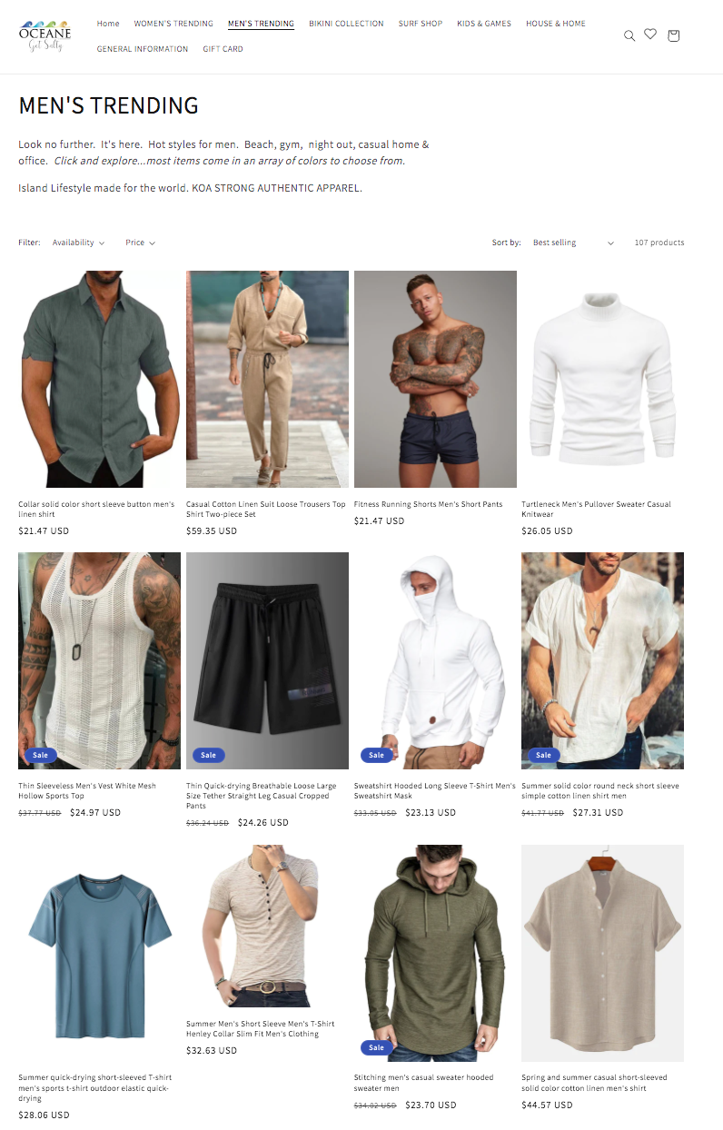 KOA Authentic Apparel: Where Trend Meets Comfort and Masculinity