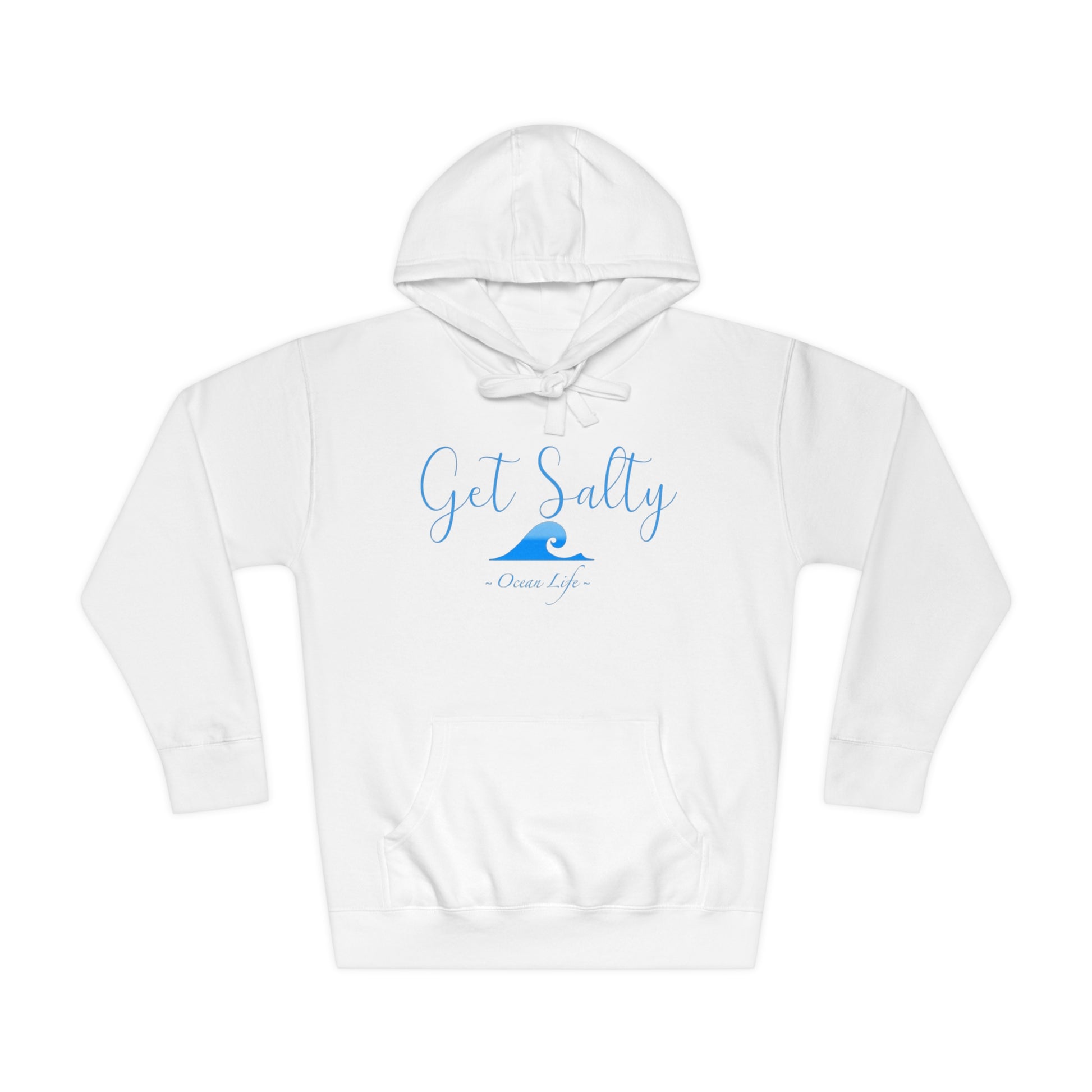 GET SALTY Ocean Life Unisex Fleece Hoodie - OCEANE