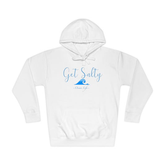 GET SALTY Ocean Life Unisex Fleece Hoodie - OCEANE