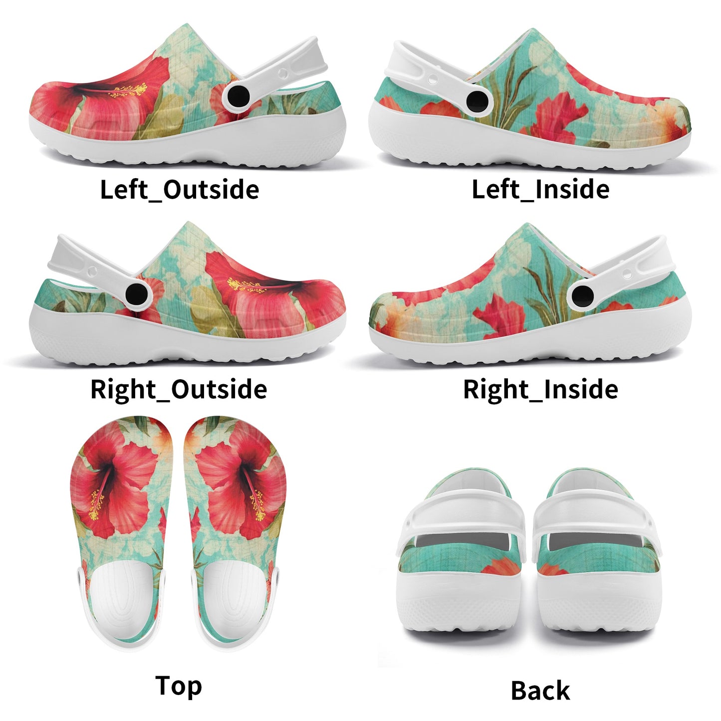 Womens Lightweight COMFORT CLOGS for Nursing, Walking, & Everyday Wear - OCEANE