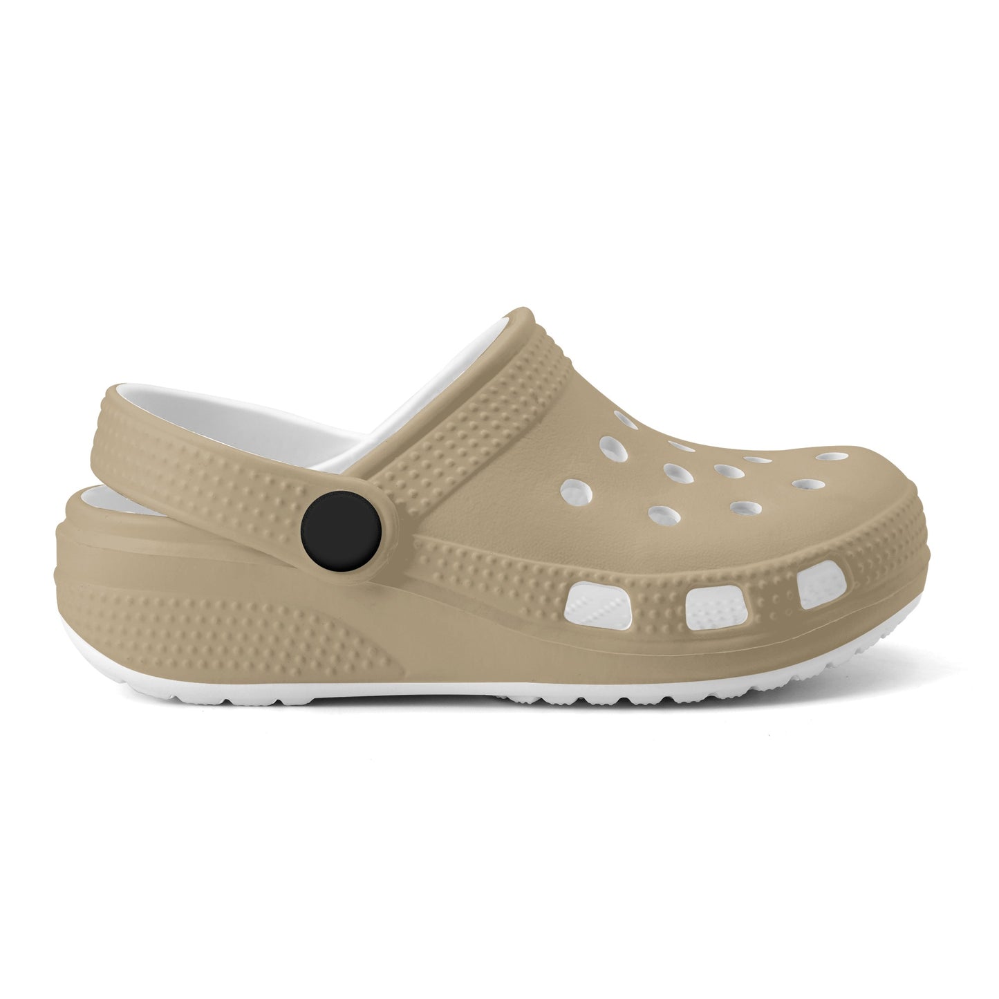 Kids Crocodile Clogs Everyday Play, Beach, and Activity Slip On Shoes in Teal, Tan, & Green - OCEANE