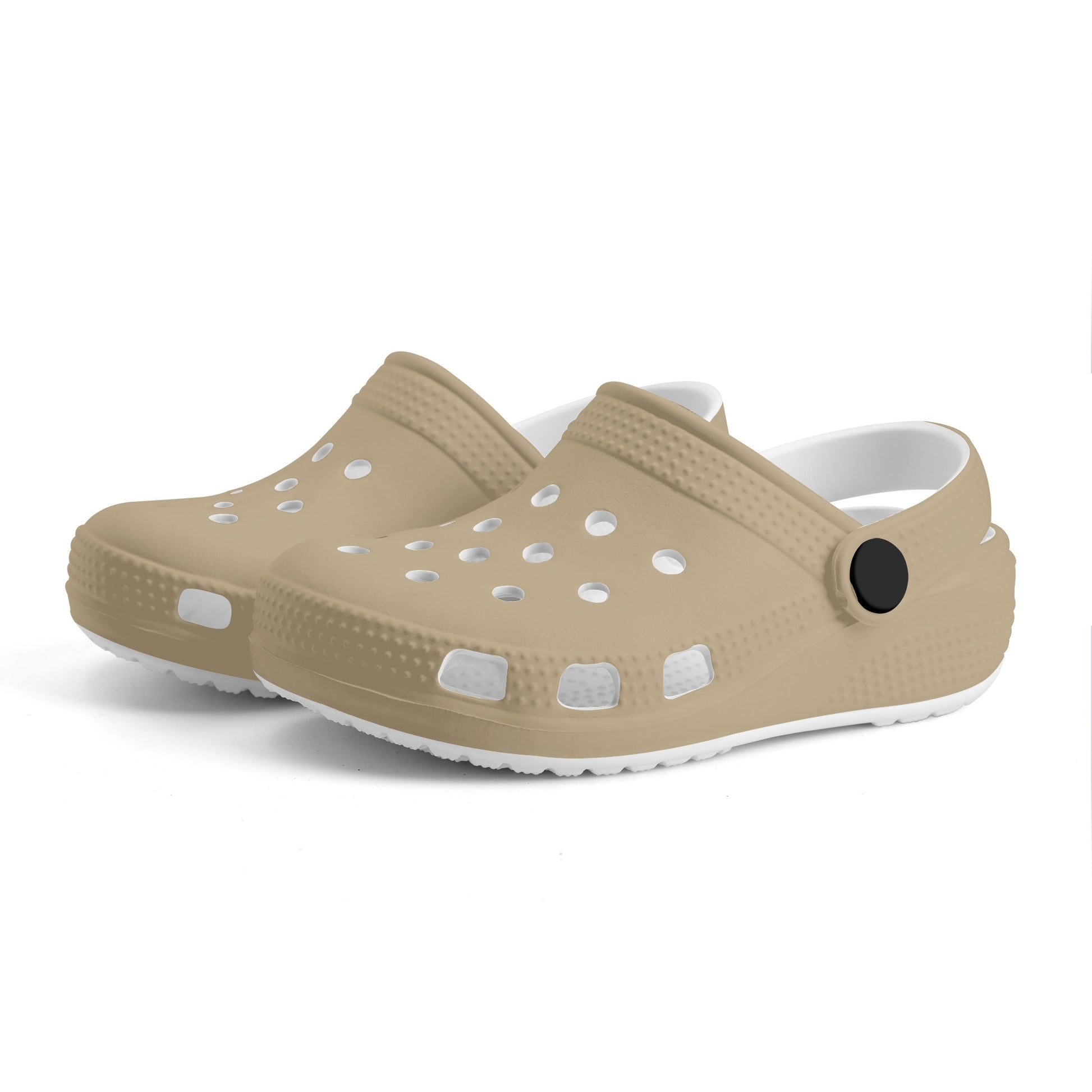 Kids Crocodile Clogs Everyday Play, Beach, and Activity Slip On Shoes in Teal, Tan, & Green - OCEANE