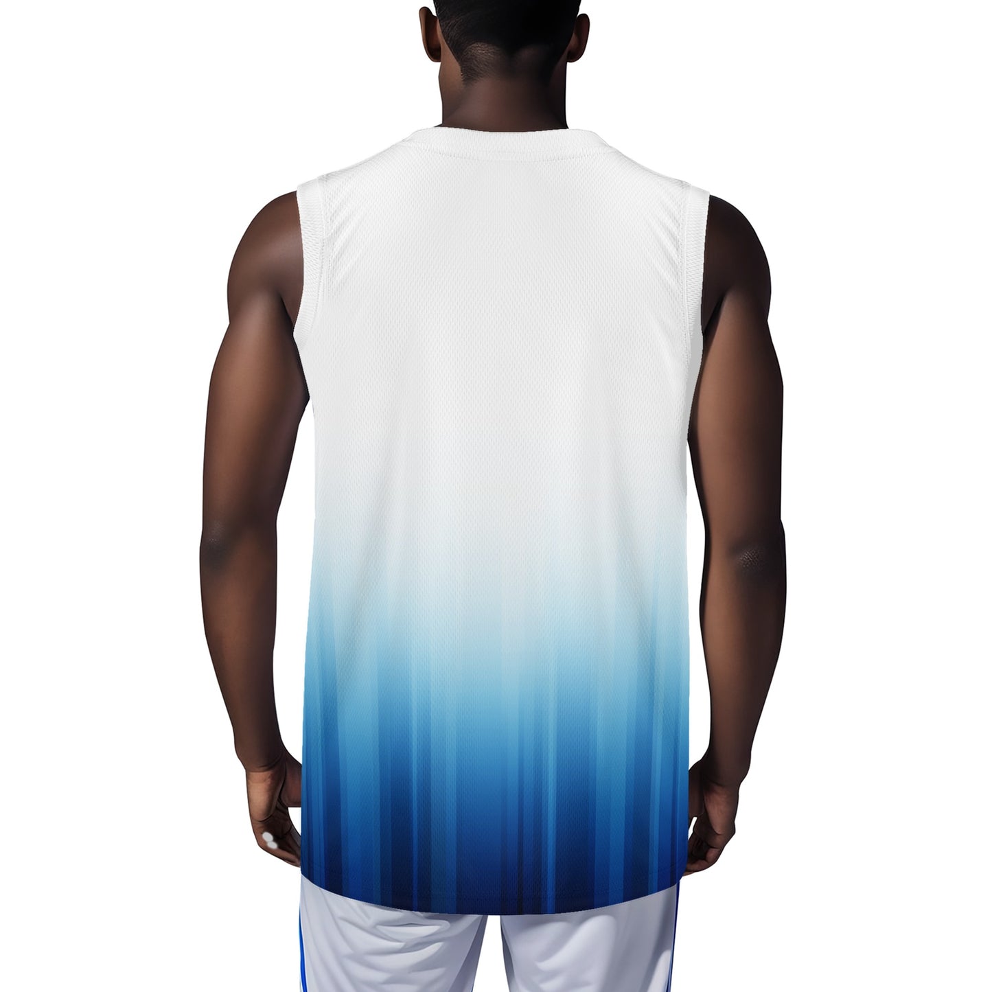 Mens All Over Printing Basketball Jersey - OCEANE