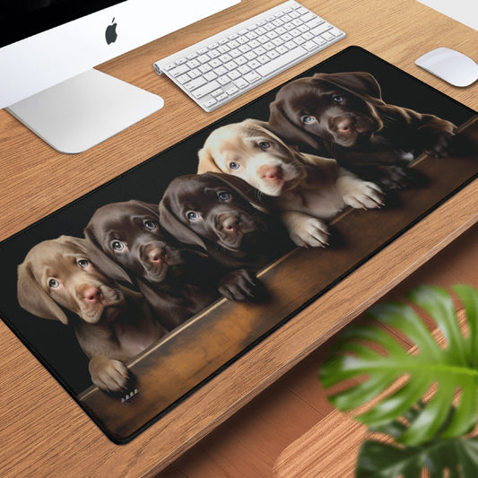 DOG LAB PUPPIES COUNTRY LIVING XL Mouse Mat for Computer & Office Décor