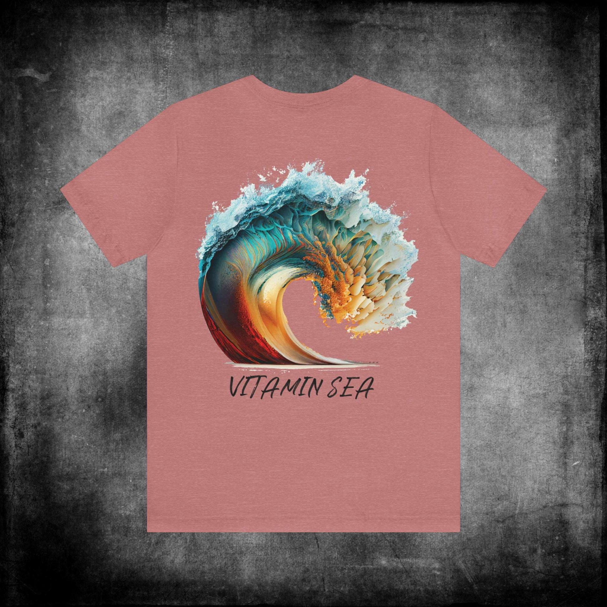 EPIC WAVE VITAMIN SEA Jersey Short Sleeve Tee - OCEANE