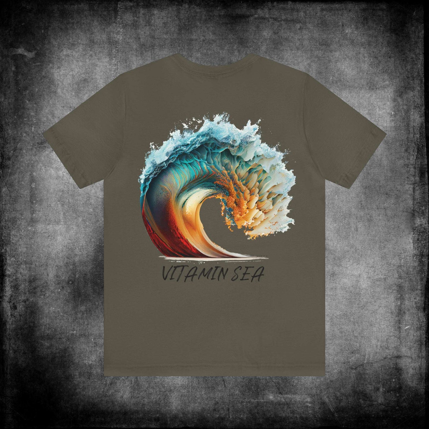 EPIC WAVE VITAMIN SEA Jersey Short Sleeve Tee - OCEANE