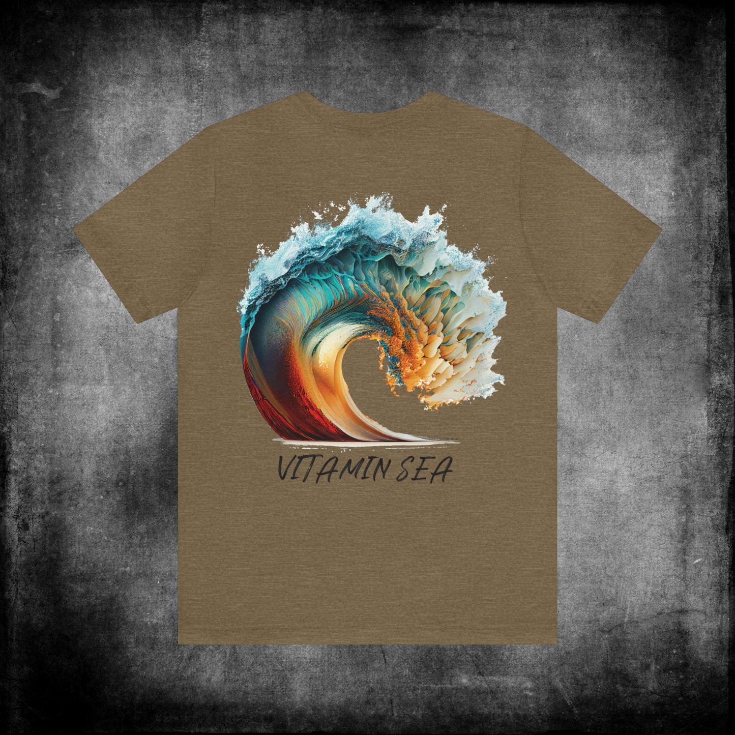 EPIC WAVE VITAMIN SEA Jersey Short Sleeve Tee - OCEANE