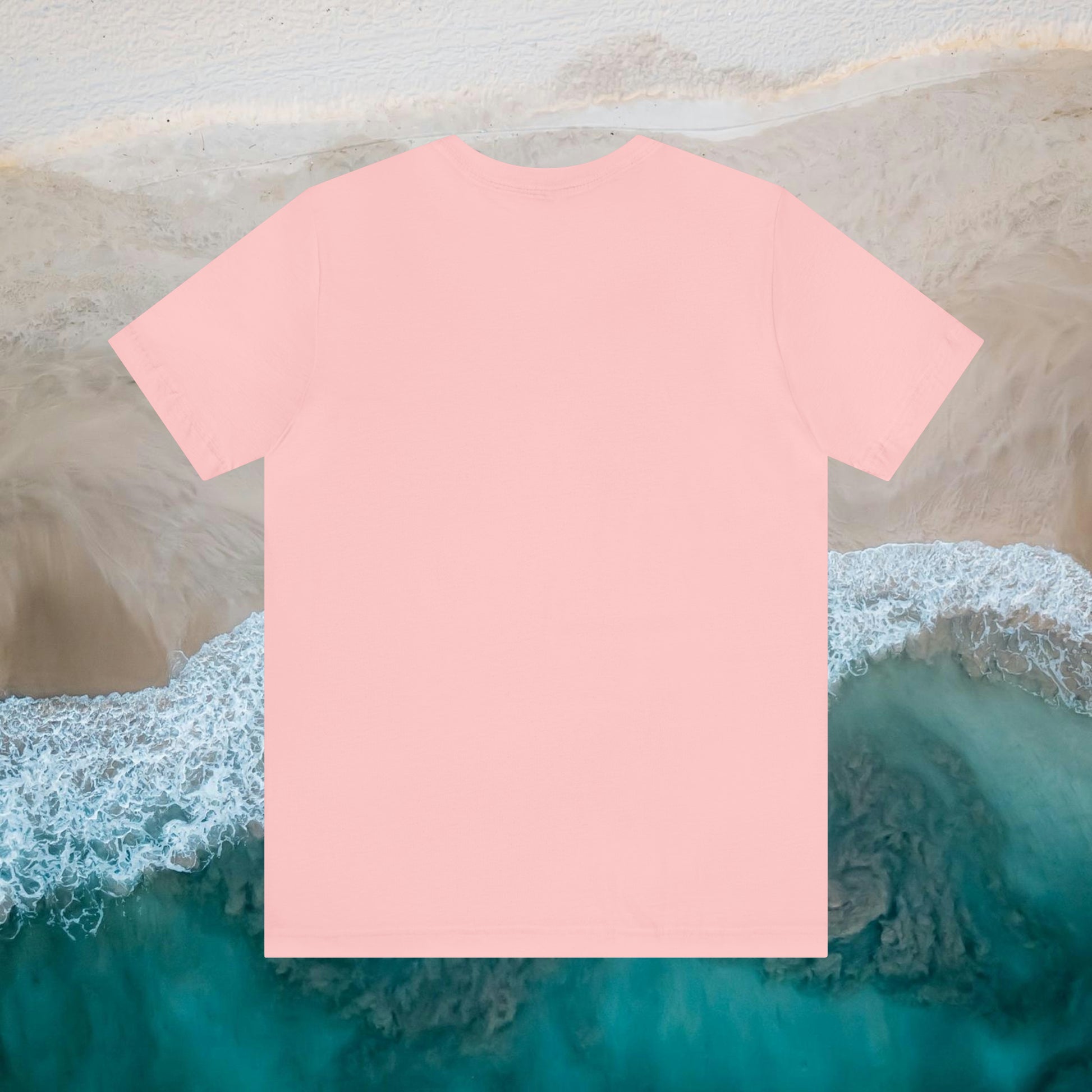 SURFING My Favorite Place To Be Jersey Short Sleeve Shark Tee White & Light Colors - OCEANE