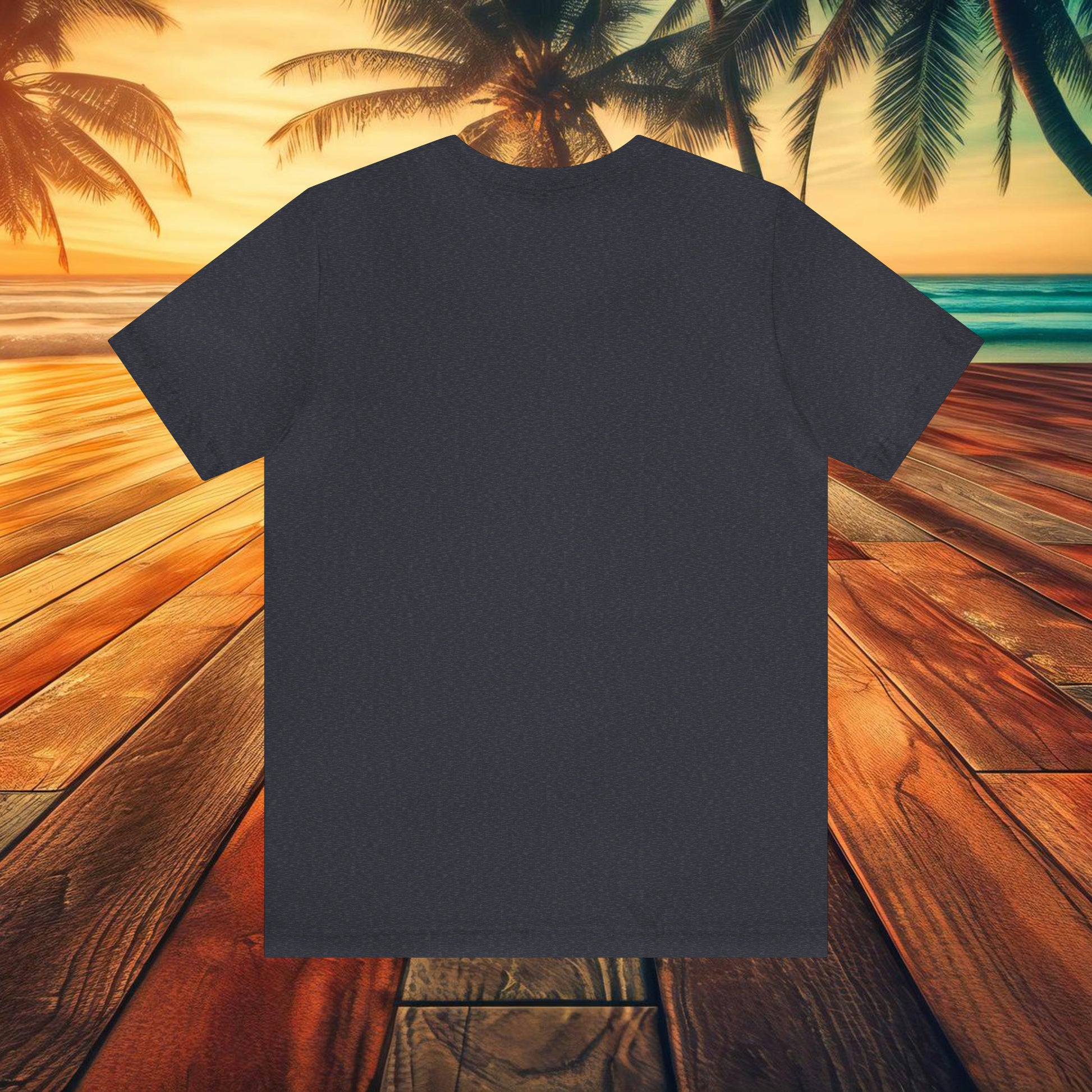 SURFING My Favorite Place To Be Jersey Short Sleeve Shark Tee Black & Dark Colors - OCEANE