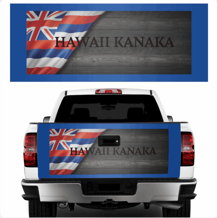 Auto Truck Personalized Decal Sticker CUSTOMIZED * HAWAII - OCEANE