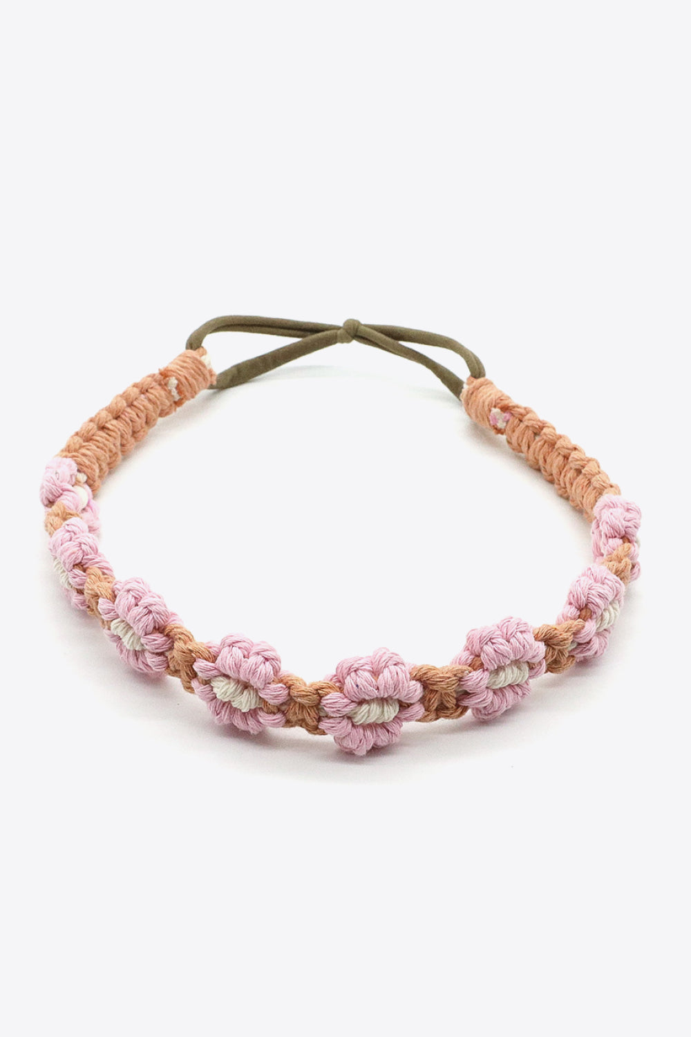 Assorted 2-Pack In My Circle Daisy Macrame Headband - OCEANE