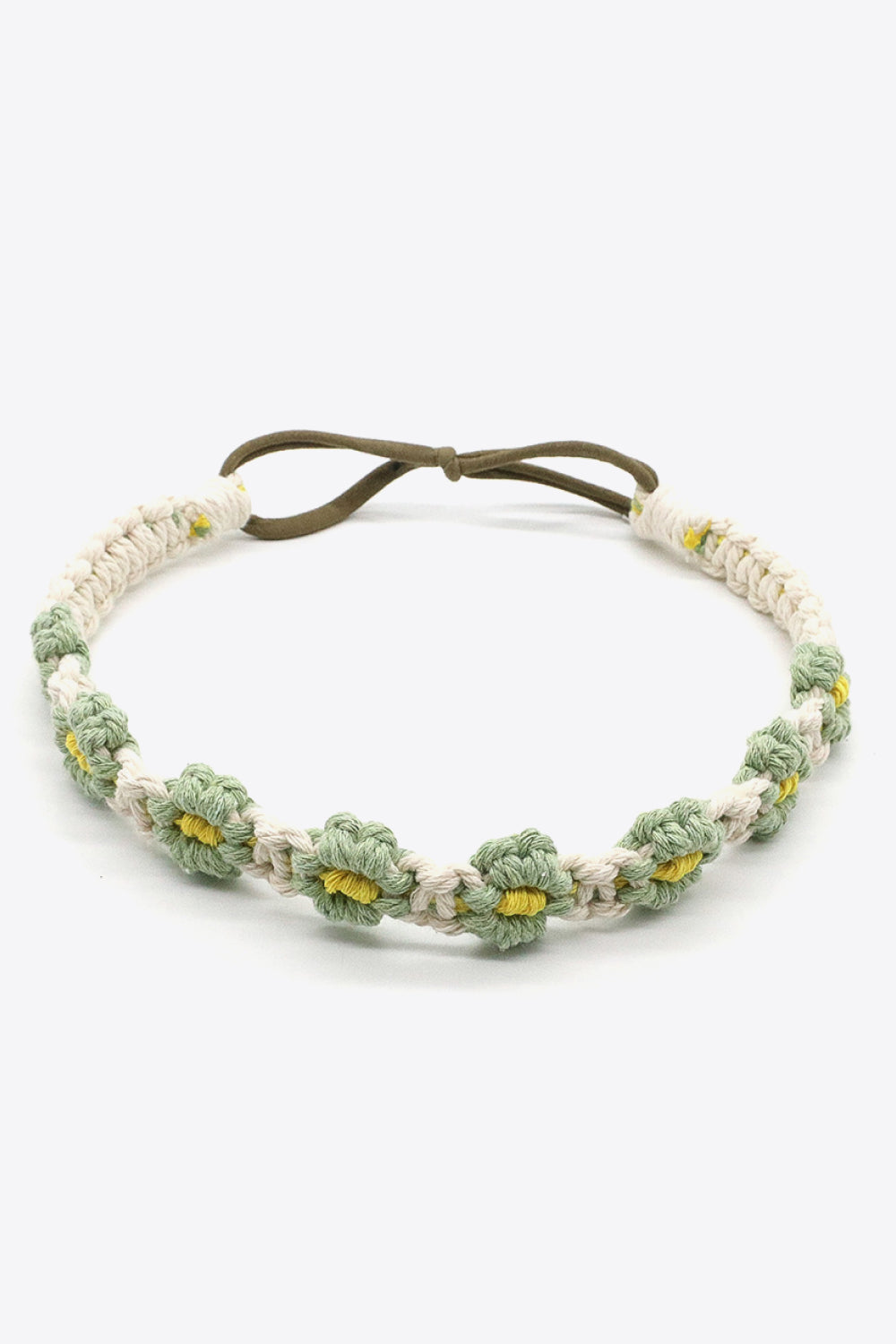 Assorted 2-Pack In My Circle Daisy Macrame Headband - OCEANE