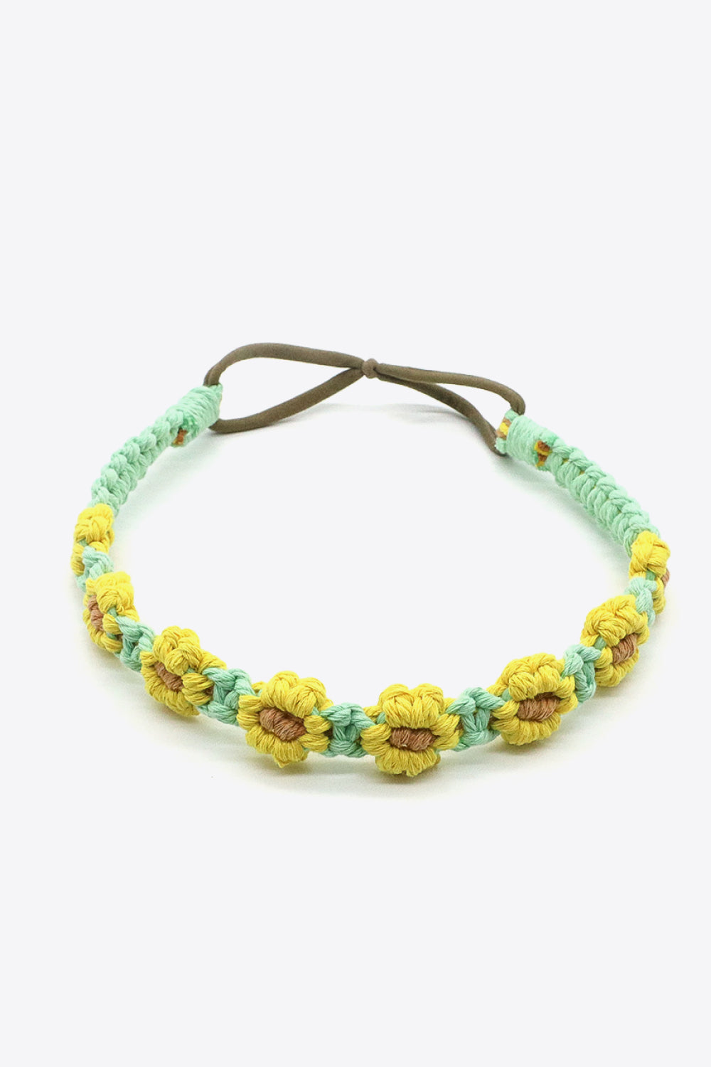 Assorted 2-Pack In My Circle Daisy Macrame Headband - OCEANE