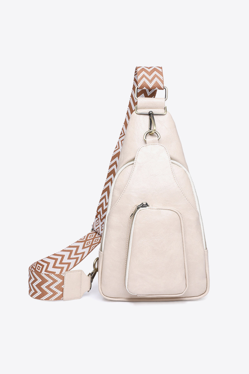 Adored Take A Trip PU Leather Sling Bag - OCEANE