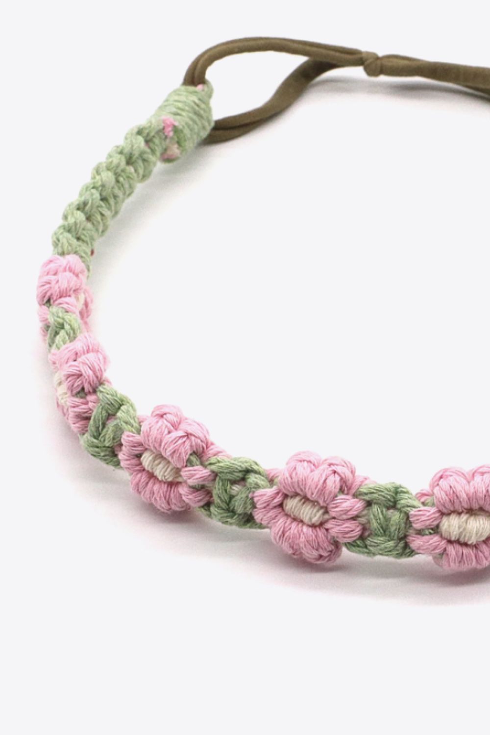 Assorted 2-Pack In My Circle Daisy Macrame Headband - OCEANE