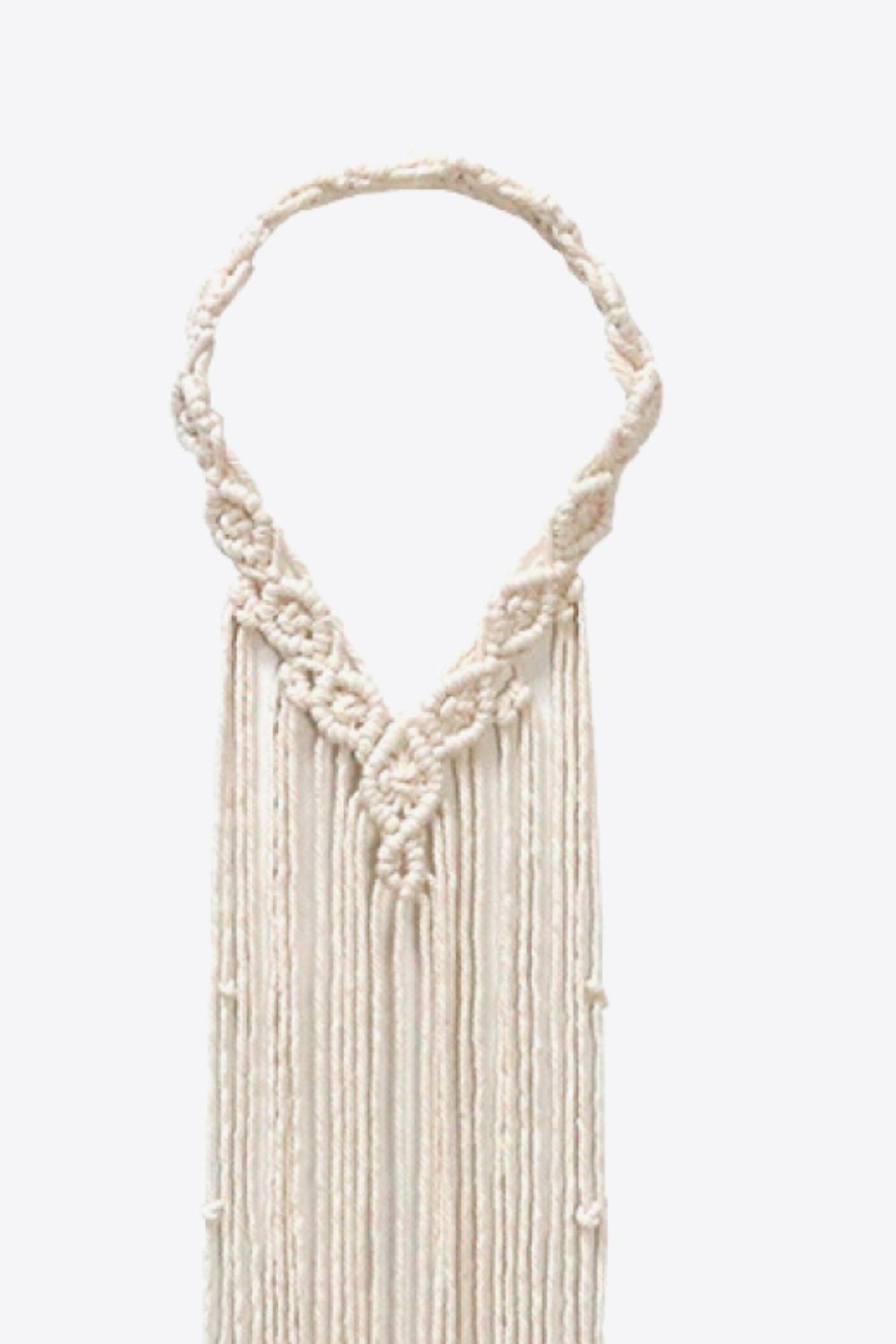 Macrame Fringe Headband - OCEANE