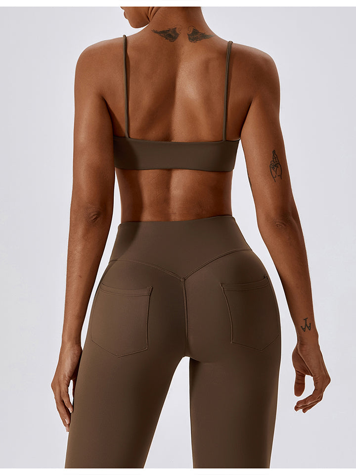 Cropped Sports Tank Top - OCEANE