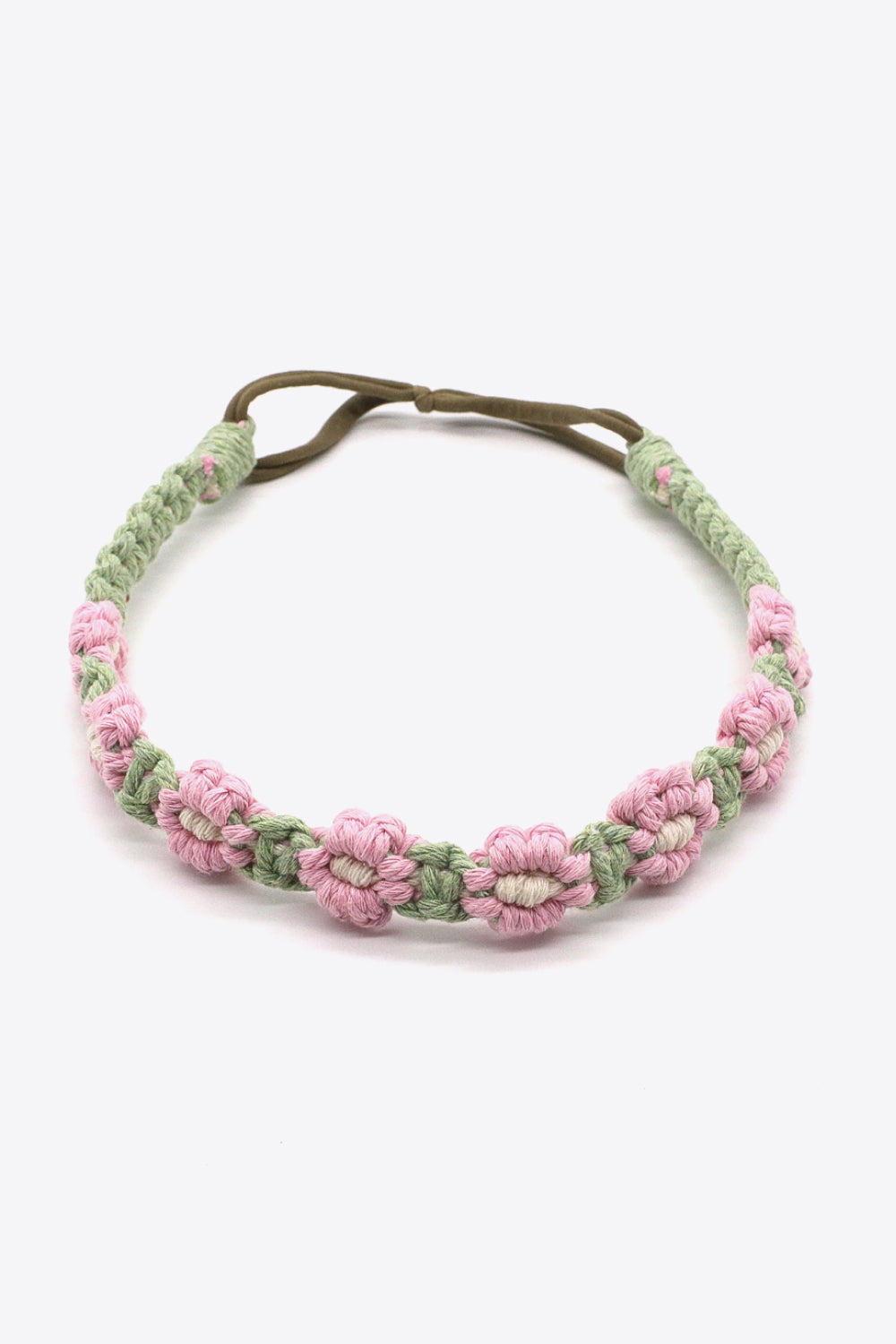 Assorted 2-Pack In My Circle Daisy Macrame Headband - OCEANE