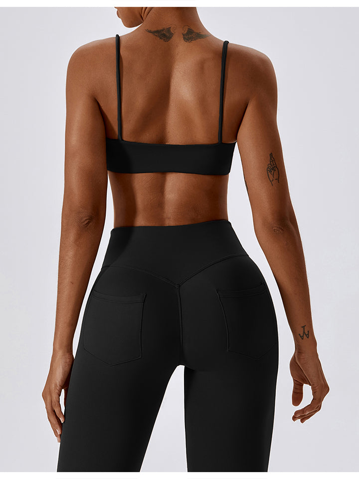 Cropped Sports Tank Top - OCEANE