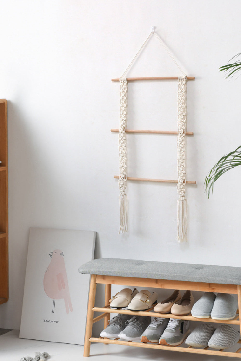 Macrame Ladder Wall Hanging - OCEANE