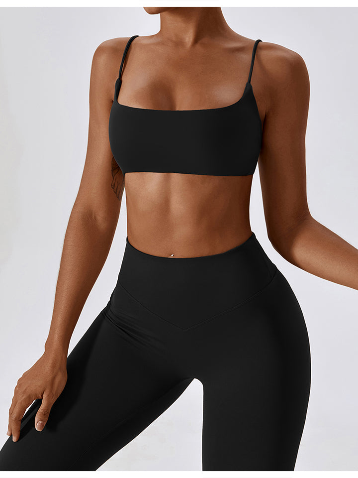 Cropped Sports Tank Top - OCEANE