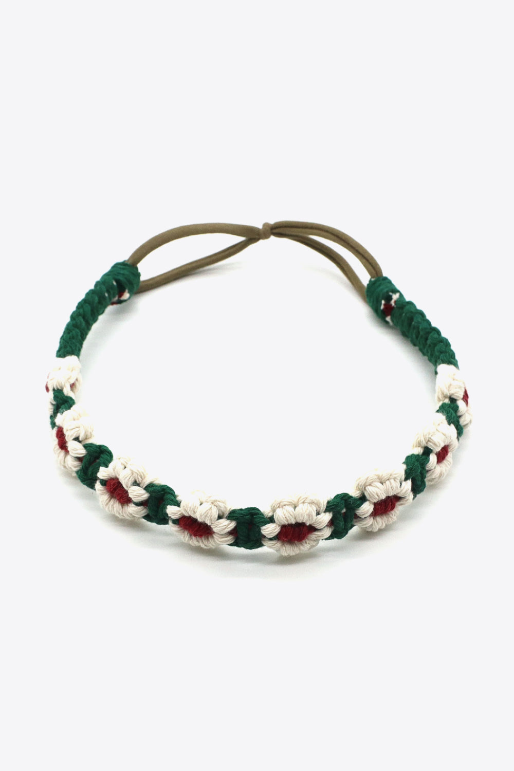 Assorted 2-Pack In My Circle Daisy Macrame Headband - OCEANE