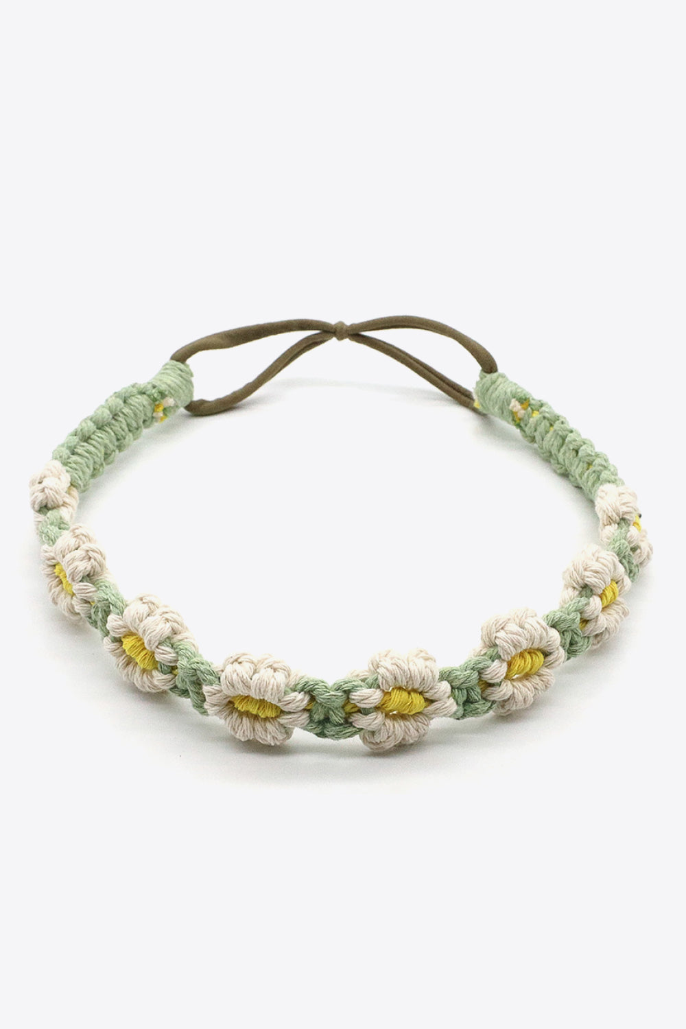 Assorted 2-Pack In My Circle Daisy Macrame Headband - OCEANE