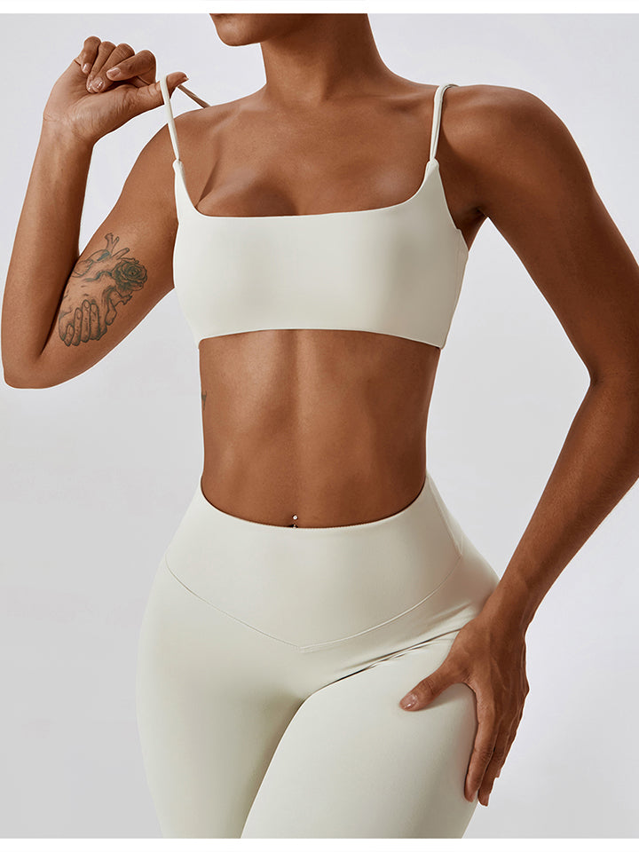 Cropped Sports Tank Top - OCEANE