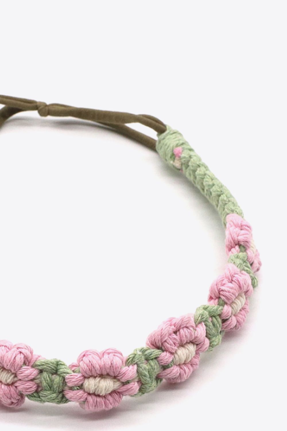 Assorted 2-Pack In My Circle Daisy Macrame Headband - OCEANE