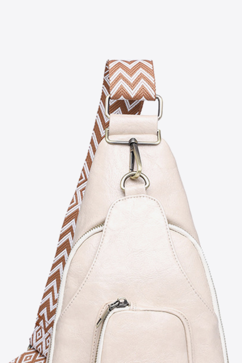 Adored Take A Trip PU Leather Sling Bag - OCEANE